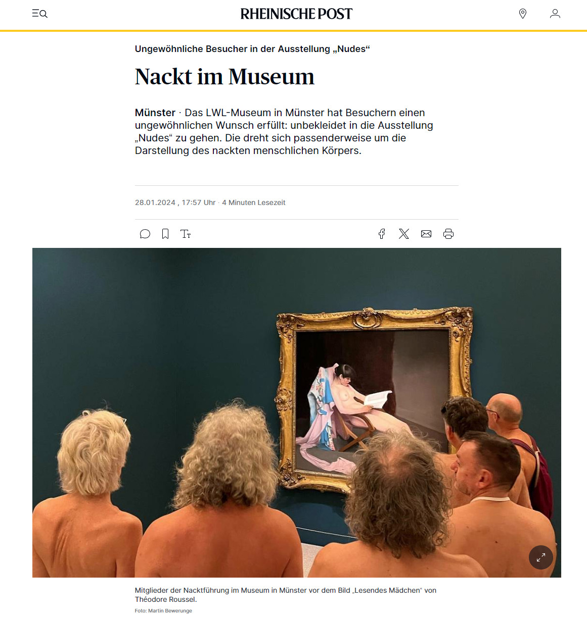 Nackt-Besuch im LWL-Museum