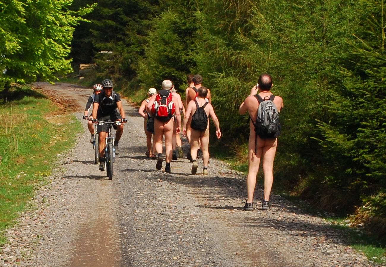 Bild 3: Unterwegs begegneten uns gelegentlich Mountain-Biker