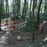 So 25: Die Wälle und Tiefen haben ihren Ursprung in einer Landwehr-Anlage[en]Su 25: The ramparts and depths have their origin in a 'Landwehr' facility [nl]Zo 25-8: Grondwallen en kuilen midden in het bos: oorspronkelijk een landgraaf [fr]Dim 25 : Les remparts et les profondeurs ont leur origine dans une installation de Landwehr.