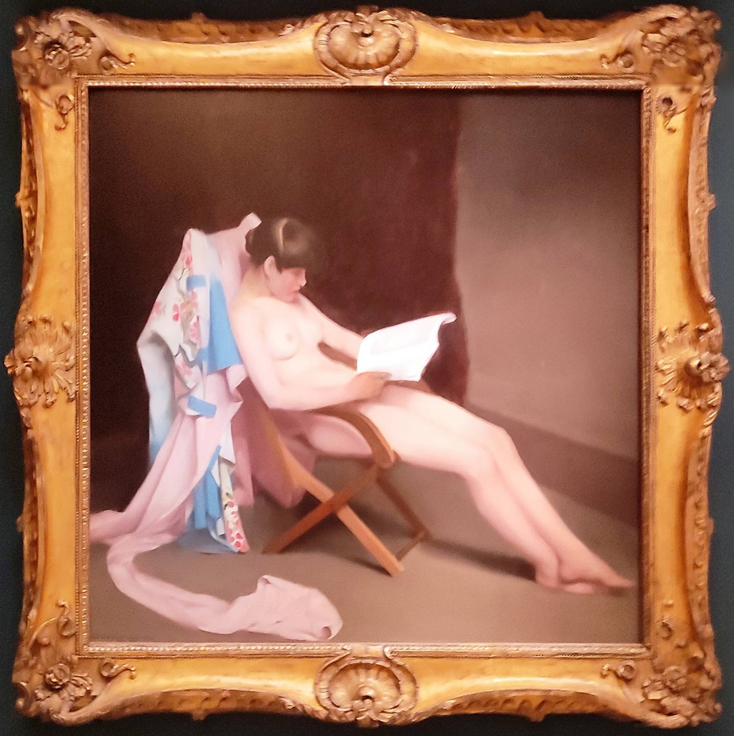 Das lesende Mädchen (Theodor Roussel 1847-1927)